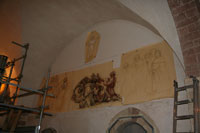 Prova contorni morte S. Francesco