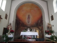 Affresco L'incoronazione della Vergine - Santa Liberata, Cerreto Guidi (FI)